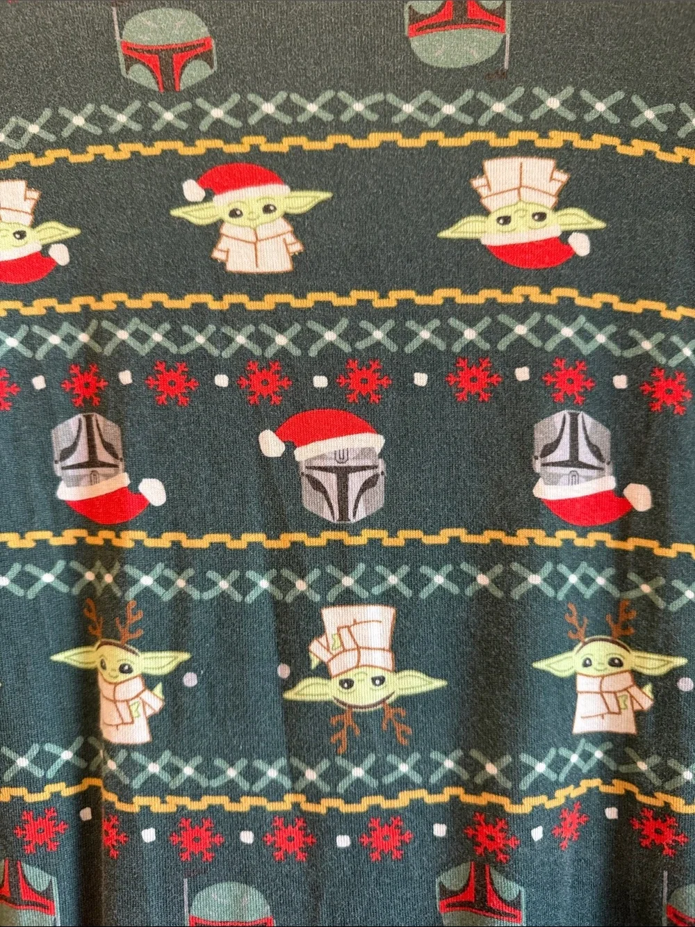 Hanna Andersson Star Wars Mandalorian Holiday Pajama Set